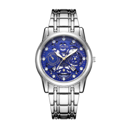 Quartz Watch Automatic Movement Hollow - Aaryan Malik اريان مالك
