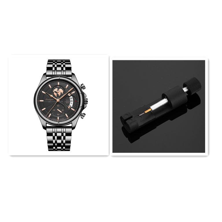 Multifunctional Luminous Men's Waterproof Quartz Watch - Aaryan Malik اريان مالك