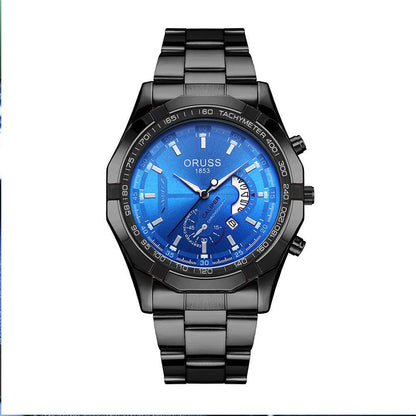 Automatic Movement Watch Men's Calendar Waterproof Luminous Watch - Aaryan Malik اريان مالك