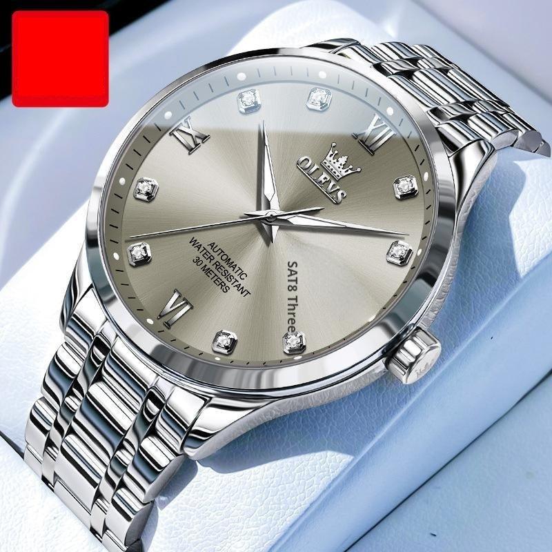 Men's Waterproof Automatic Mechanical Watch - Aaryan Malik اريان مالك