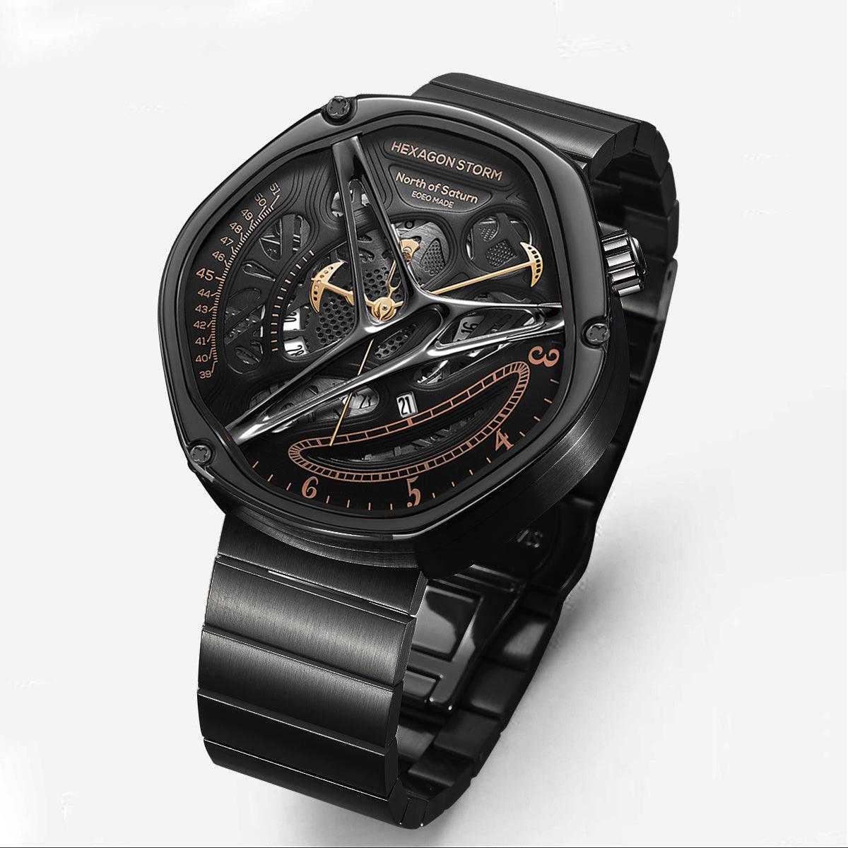 Men's Hollowed Out Alien High-end Watch - Aaryan Malik اريان مالك
