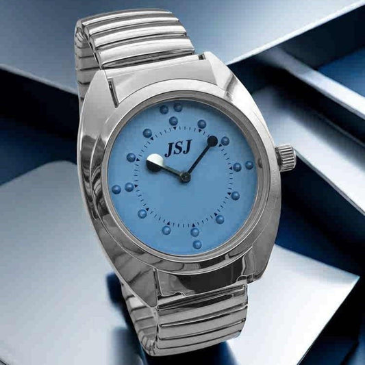 Blind Touch Flip Watch Round - Aaryan Malik اريان مالك