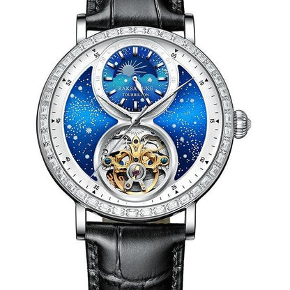 Automatic Mechanical Watch Young Men's Business All-Match Sports Watch Waterproof - Aaryan Malik اريان مالك