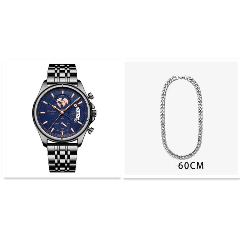 Multifunctional Luminous Men's Waterproof Quartz Watch - Aaryan Malik اريان مالك