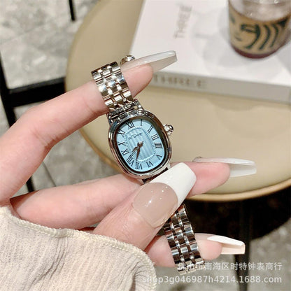 Niche Roman Scale Steel Watch Female - Aaryan Malik اريان مالك