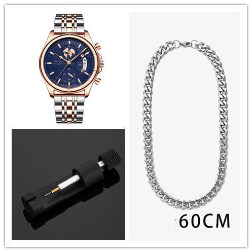 Multifunctional Luminous Men's Waterproof Quartz Watch - Aaryan Malik اريان مالك