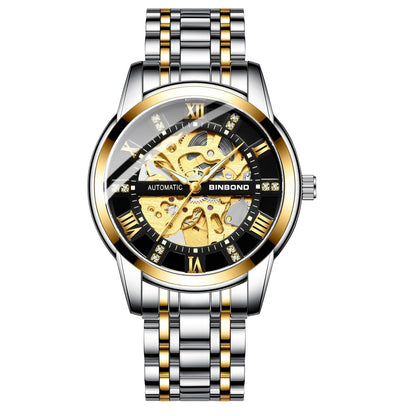 Men's Automatic Mechanical Watch Luminous Simple Fashion Trend - Aaryan Malik اريان مالك