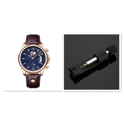 Multifunctional Luminous Men's Waterproof Quartz Watch - Aaryan Malik اريان مالك