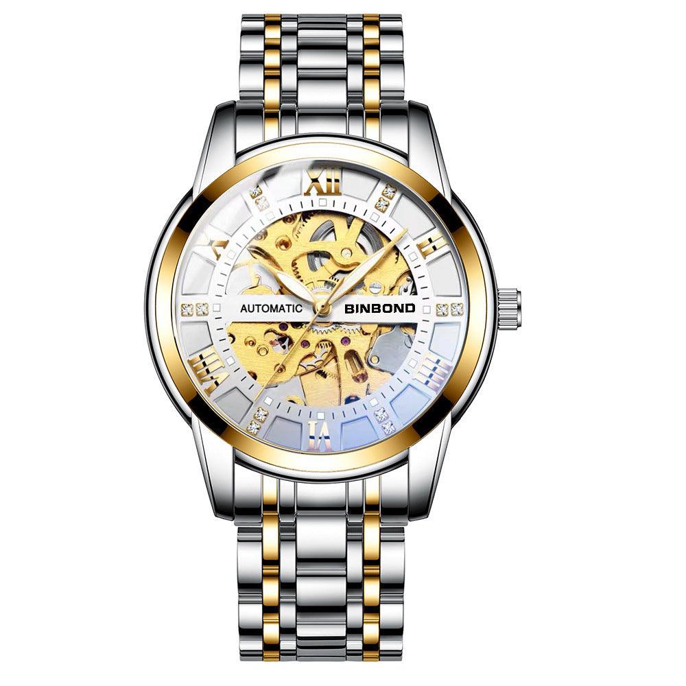 Men's Automatic Mechanical Watch Luminous Simple Fashion Trend - Aaryan Malik اريان مالك