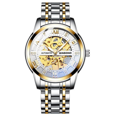 Men's Automatic Mechanical Watch Luminous Simple Fashion Trend - Aaryan Malik اريان مالك