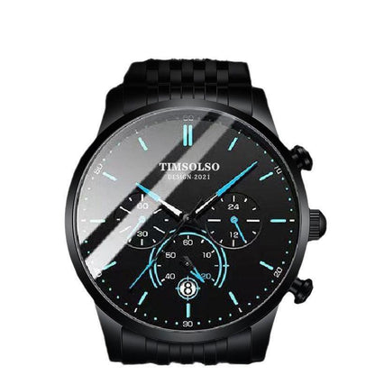 All-matching Simple And High-end Elegant Cool Ultra-thin Calendar Quartz Watch - Aaryan Malik اريان مالك