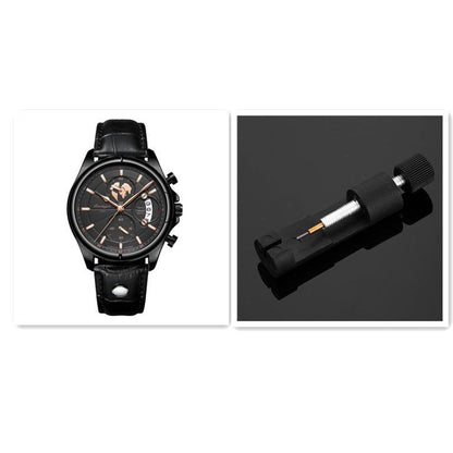 Multifunctional Luminous Men's Waterproof Quartz Watch - Aaryan Malik اريان مالك