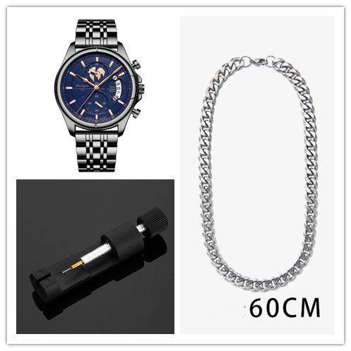 Multifunctional Luminous Men's Waterproof Quartz Watch - Aaryan Malik اريان مالك