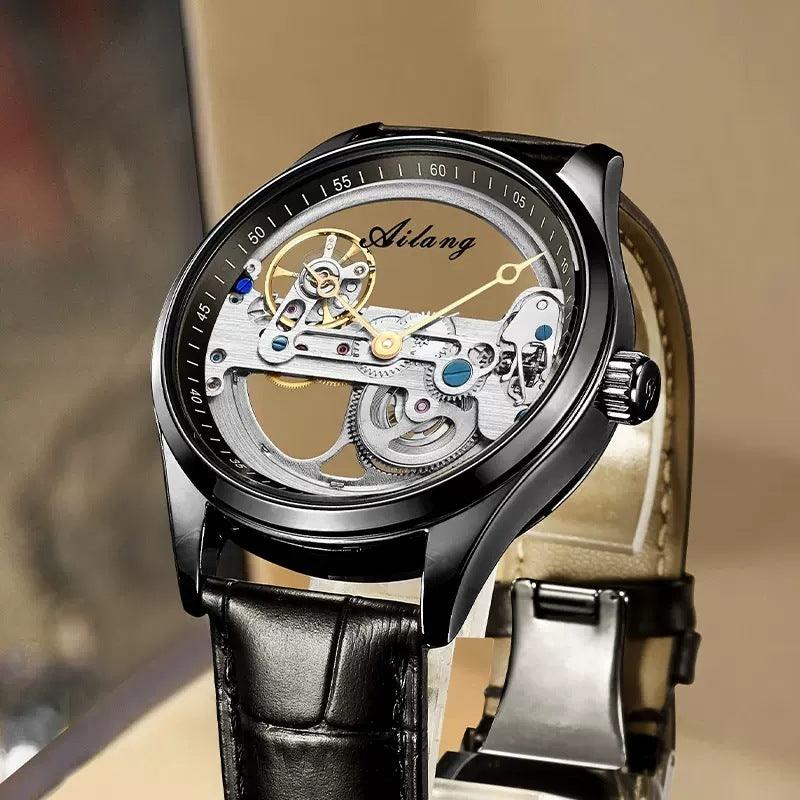 Automatic Hollow Mechanical Watch Generation Hair - Aaryan Malik اريان مالك
