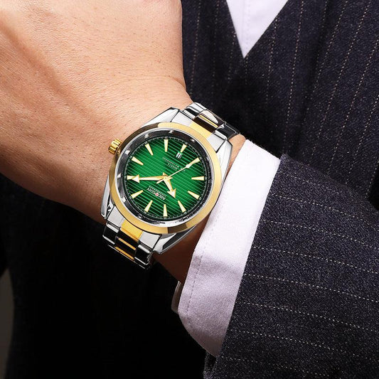 Men's Watch Business Classic Quartz Watch Luminous Waterproof - Aaryan Malik اريان مالك