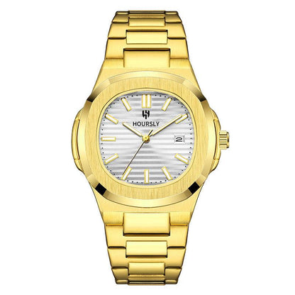 Fashion Premium Business Simplicity Quartz Steel Belt Men's Watch - Aaryan Malik اريان مالك