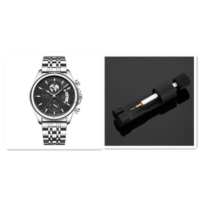 Multifunctional Luminous Men's Waterproof Quartz Watch - Aaryan Malik اريان مالك