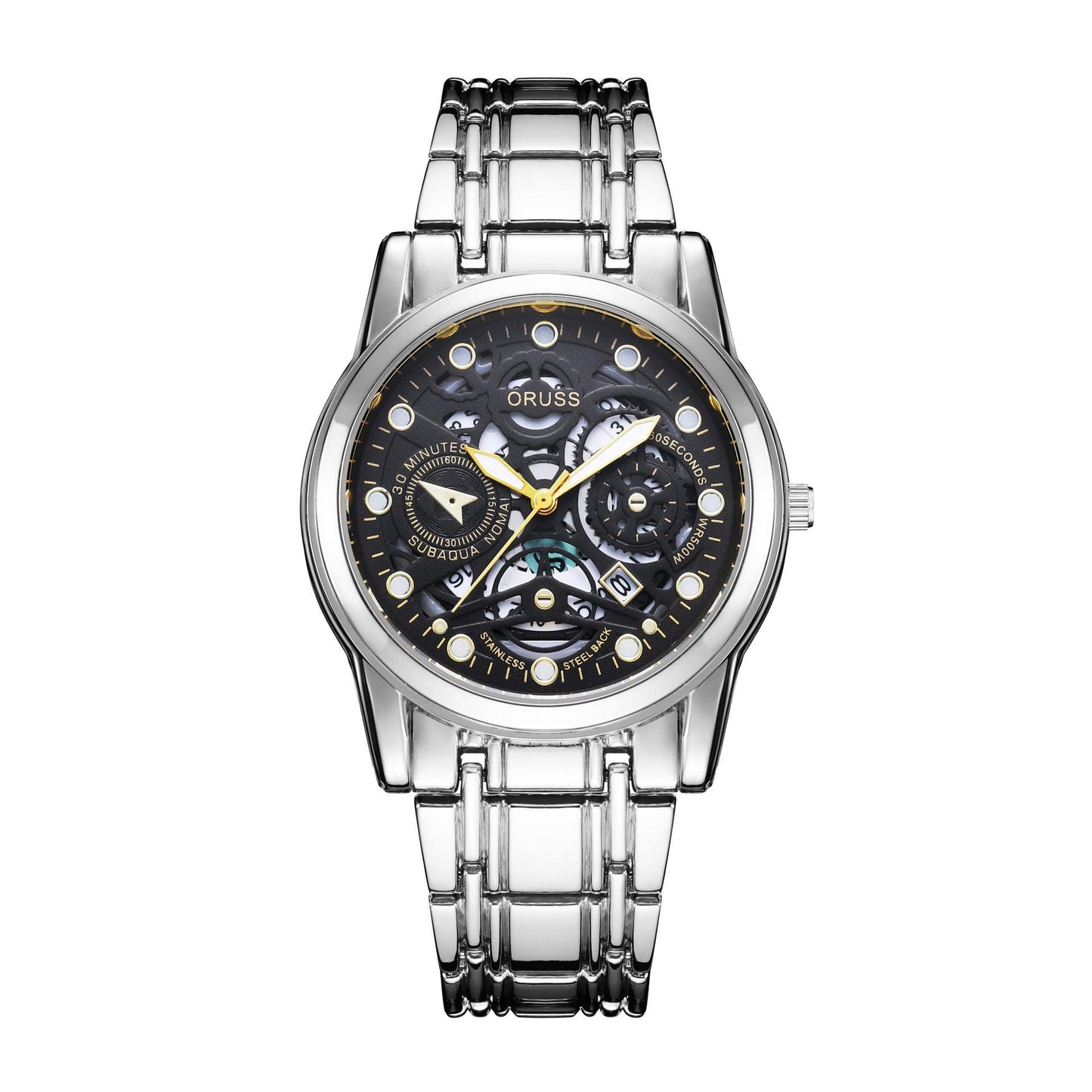 Quartz Watch Automatic Movement Hollow - Aaryan Malik اريان مالك
