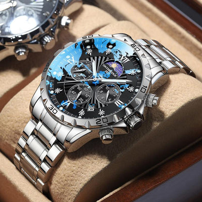Men's Mechanical Full-automatic Waterproof Advanced Quartz Watch - Aaryan Malik اريان مالك