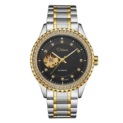 Double Hollow Mechanical Watch Diamond High-end Men - Aaryan Malik اريان مالك