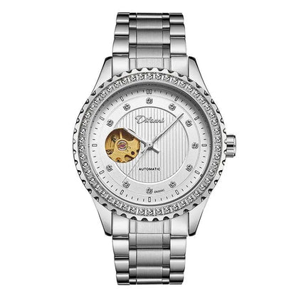 Double Hollow Mechanical Watch Diamond High-end Men - Aaryan Malik اريان مالك