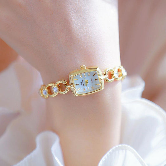 Fashion Quartz Watch Diamond Bracelet - Aaryan Malik اريان مالك