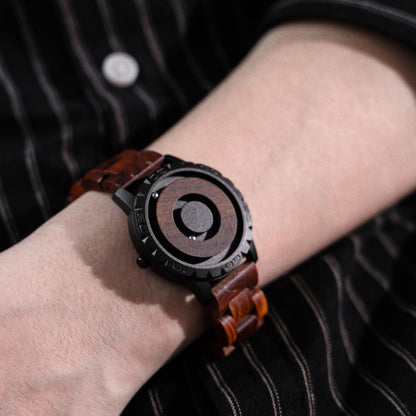 Magnetic Ball Personalized Creative Log Watch - Aaryan Malik اريان مالك