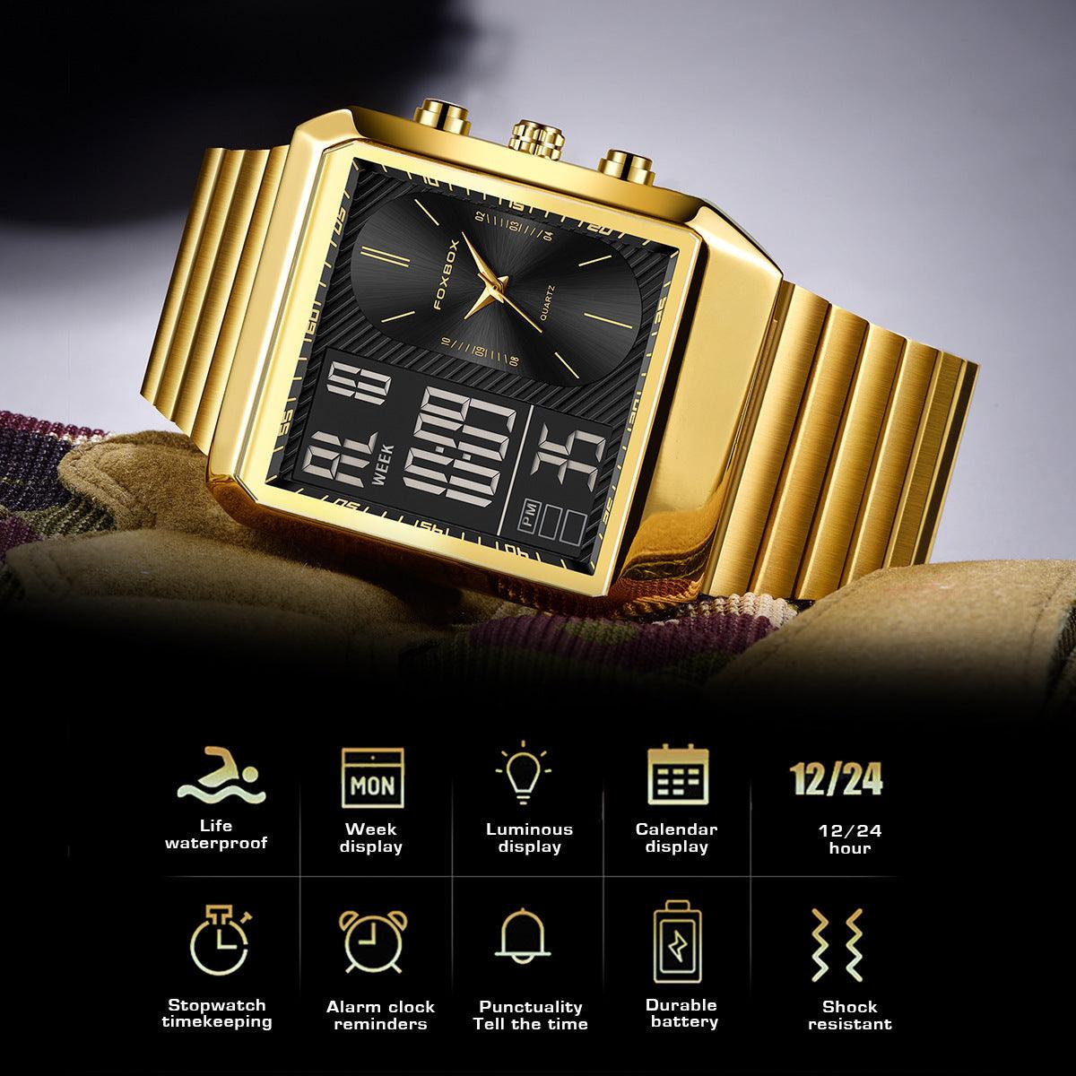 Stylish And Versatile Quartz Men's Watch Good-looking - Aaryan Malik اريان مالك