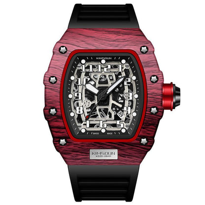 Male Creative Versatile Wine Barrel Shaped Quartz Watch - Aaryan Malik اريان مالك