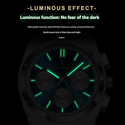 New Multi-functional Men's Watch Belt Ultra-thin Quartz Watch - Aaryan Malik اريان مالك