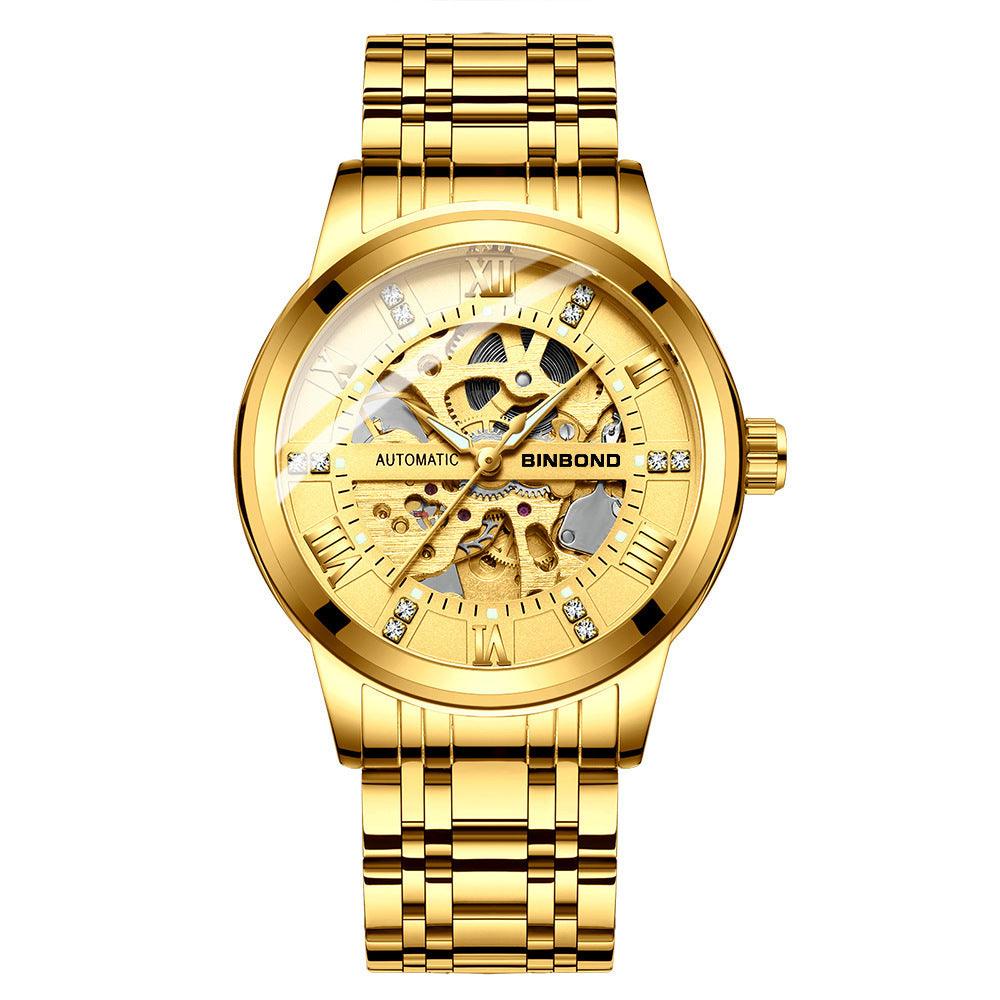 Men's Automatic Mechanical Watch Luminous Simple Fashion Trend - Aaryan Malik اريان مالك