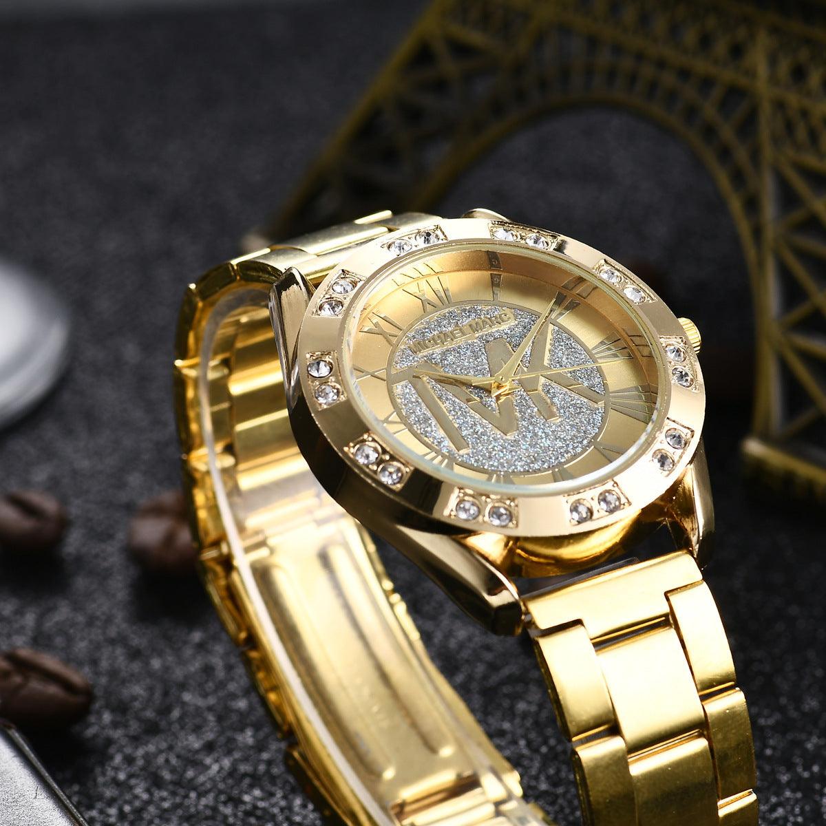 Fashion Casual Quartz Watch Starry Stainless Steel - Aaryan Malik اريان مالك