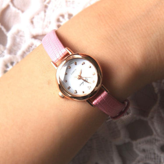 Simple Elegant Student Thin Strap Small Mori Style Women's Watch - Aaryan Malik اريان مالك