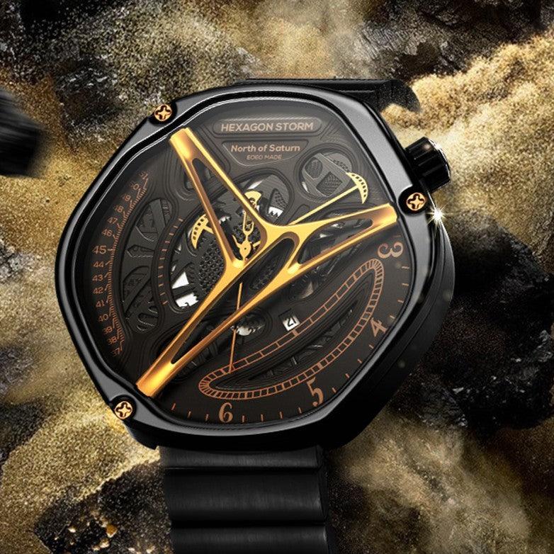 Men's Hollowed Out Alien High-end Watch - Aaryan Malik اريان مالك
