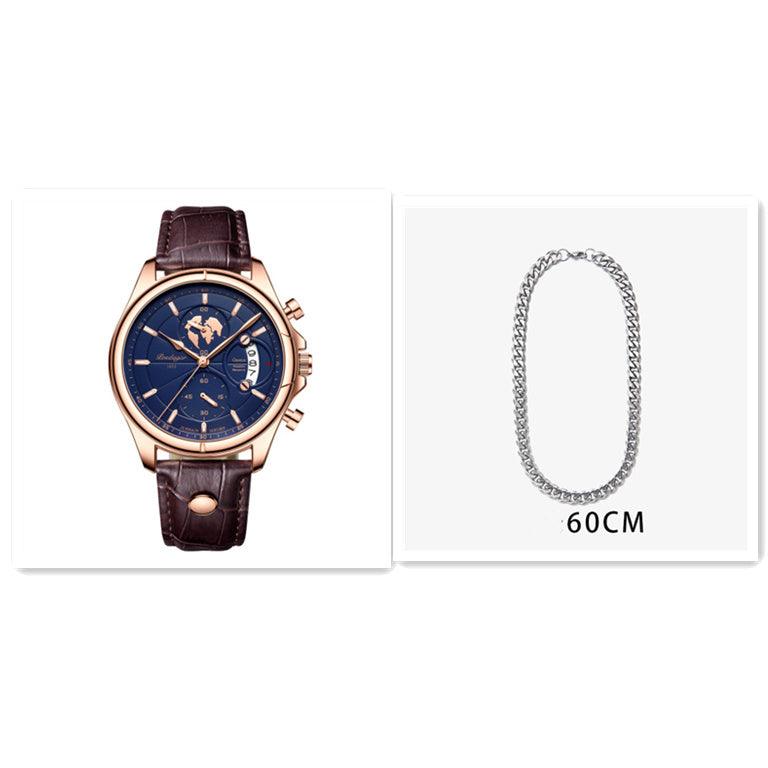 Multifunctional Luminous Men's Waterproof Quartz Watch - Aaryan Malik اريان مالك