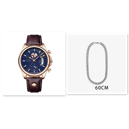 Multifunctional Luminous Men's Waterproof Quartz Watch - Aaryan Malik اريان مالك