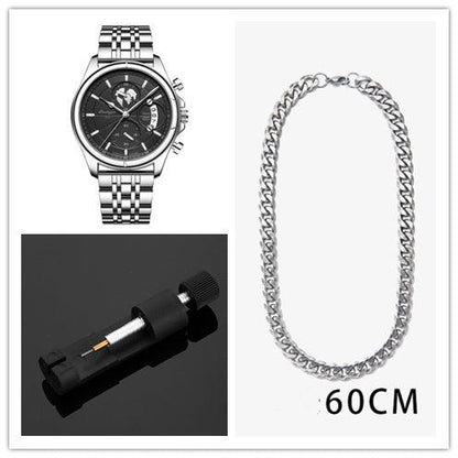 Multifunctional Luminous Men's Waterproof Quartz Watch - Aaryan Malik اريان مالك