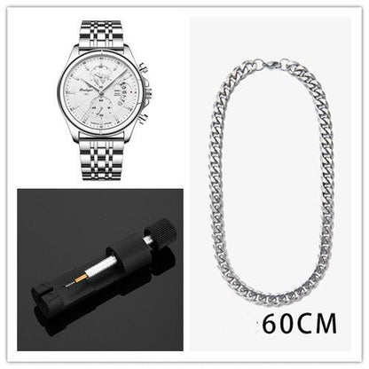 Multifunctional Luminous Men's Waterproof Quartz Watch - Aaryan Malik اريان مالك