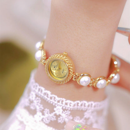 Pearl Bracelet Watch Temperament Women's Watch - Aaryan Malik اريان مالك