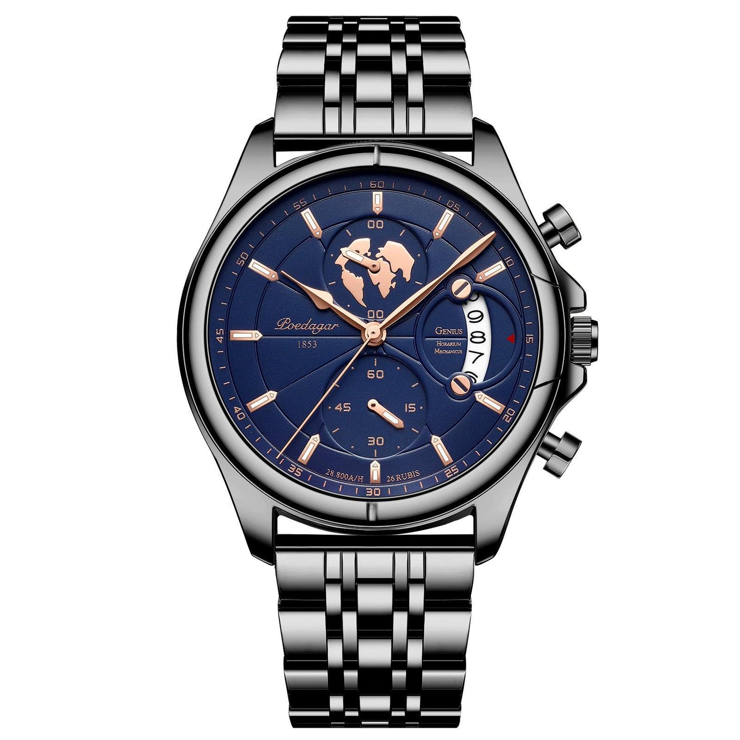 Multifunctional Luminous Men's Waterproof Quartz Watch - Aaryan Malik اريان مالك