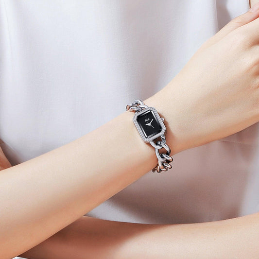 Square Watch Women's Light Luxury And Simplicity Watch - Aaryan Malik اريان مالك