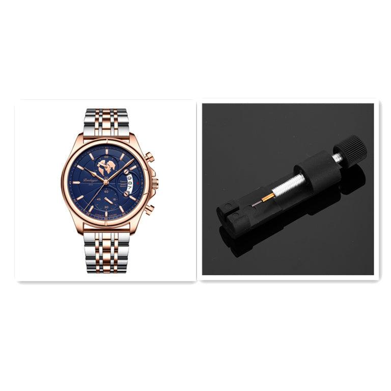 Multifunctional Luminous Men's Waterproof Quartz Watch - Aaryan Malik اريان مالك