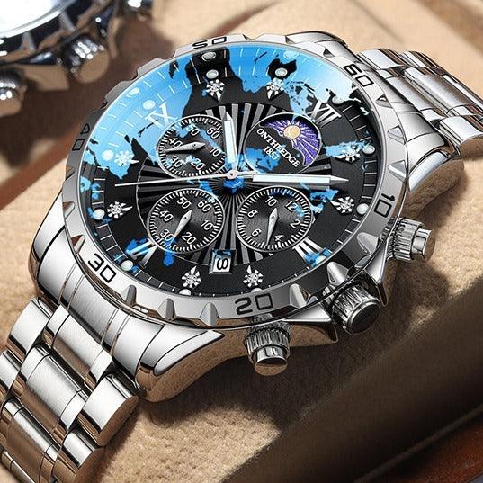 Men's Mechanical Full-automatic Waterproof Advanced Quartz Watch - Aaryan Malik اريان مالك