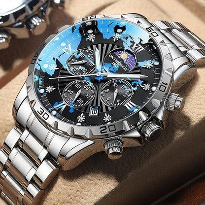 Men's Mechanical Full-automatic Waterproof Advanced Quartz Watch - Aaryan Malik اريان مالك