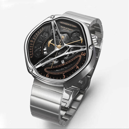 Men's Hollowed Out Alien High-end Watch - Aaryan Malik اريان مالك