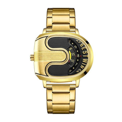 Men's U-shaped Fashion Watch - Aaryan Malik اريان مالك
