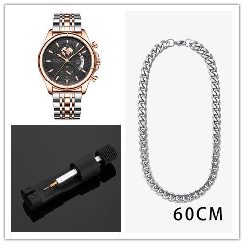 Multifunctional Luminous Men's Waterproof Quartz Watch - Aaryan Malik اريان مالك