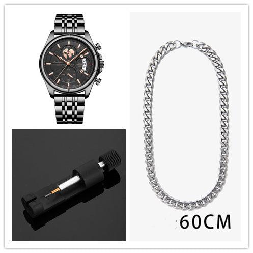 Multifunctional Luminous Men's Waterproof Quartz Watch - Aaryan Malik اريان مالك