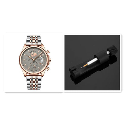 Multifunctional Luminous Men's Waterproof Quartz Watch - Aaryan Malik اريان مالك