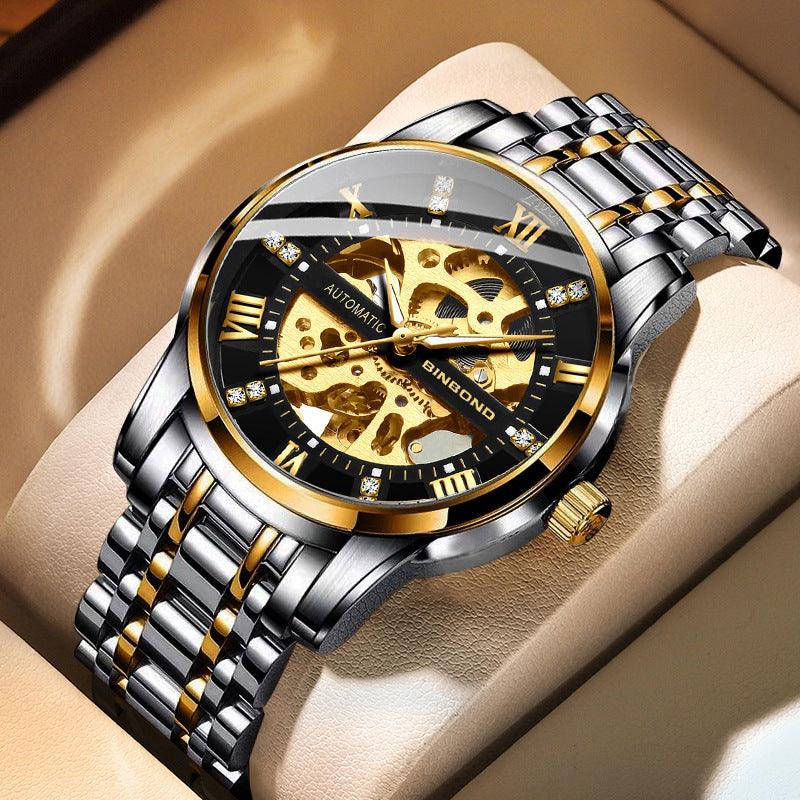 Men's Automatic Mechanical Watch Luminous Simple Fashion Trend - Aaryan Malik اريان مالك